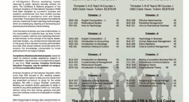 BUSINESS ADMINISTRATION CERTIFICATE PROGRAM