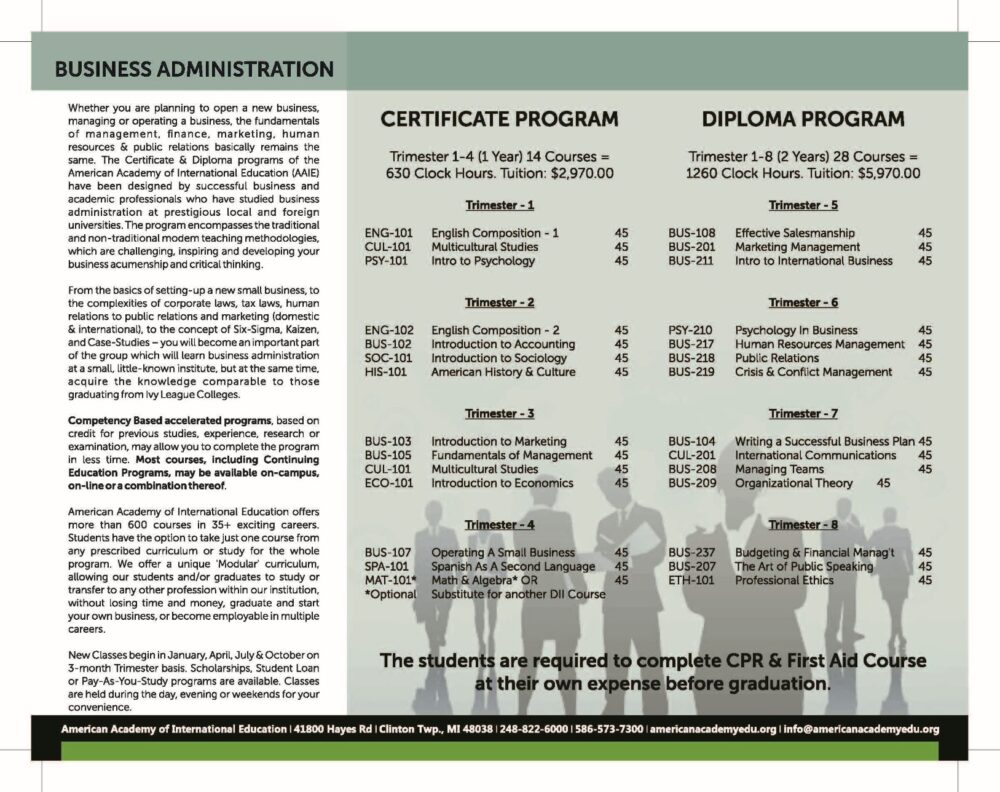 UOL Business Administration Undergraduate Prospectus 2017/2018 by  stmartinsedu - Issuu